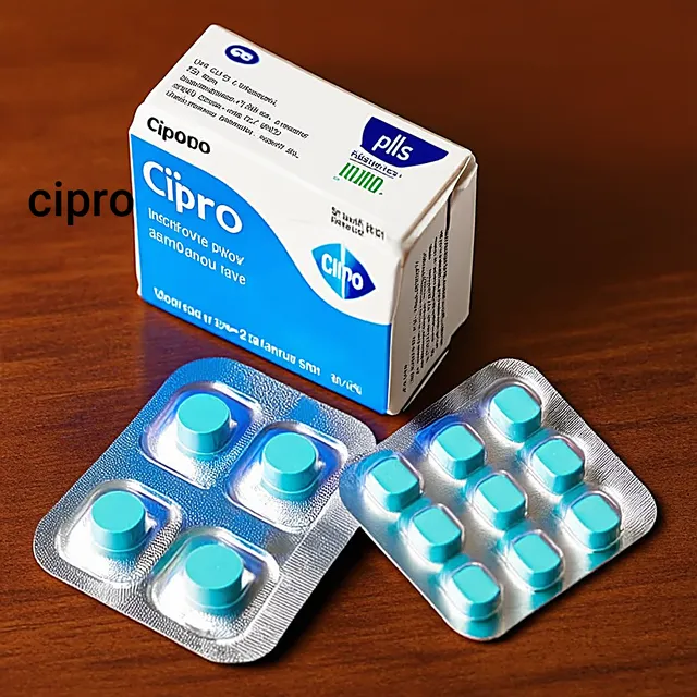 Cipro 500 mg precio